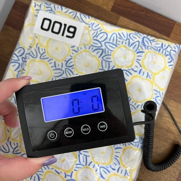 Derek Rose London Womens Pajama Set Small NWT Cotton Tank Floral Blue Yellow - Picture 12 of 13